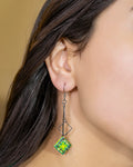 Boucles d’Oreilles Pendantes Longues Géométriques